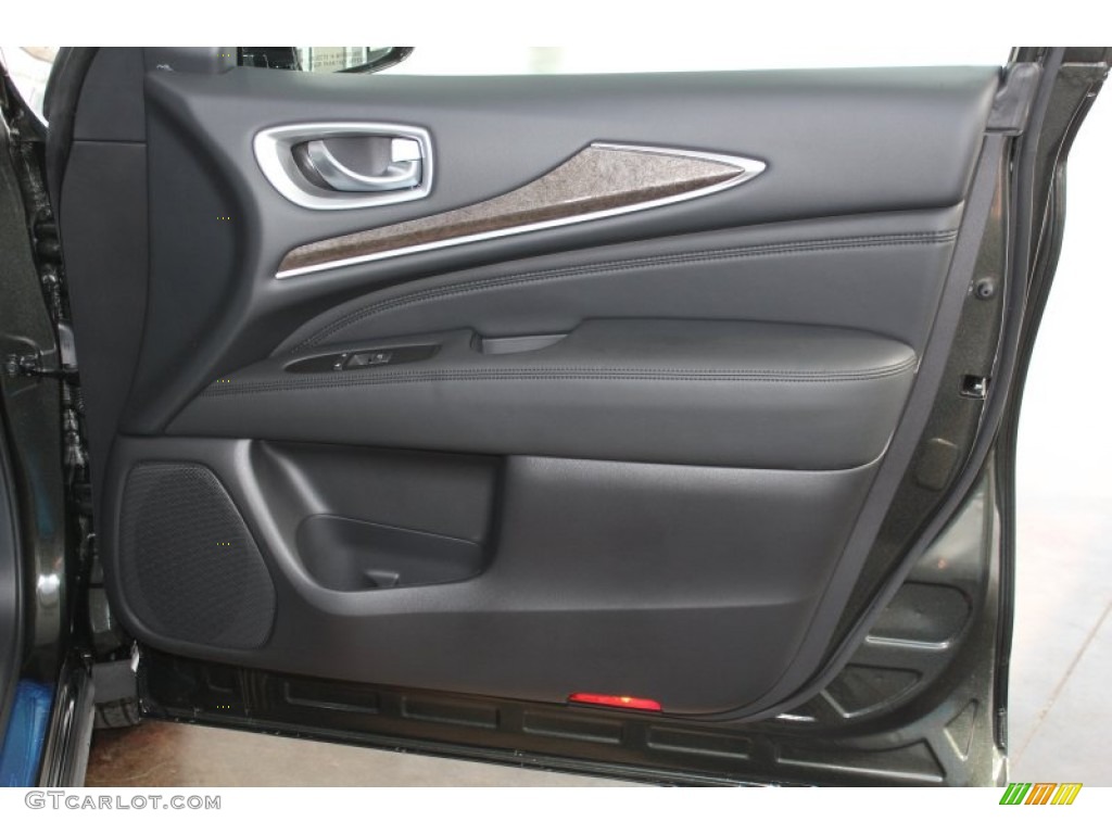 2014 Infiniti QX60 3.5 AWD Java Door Panel Photo #83260394