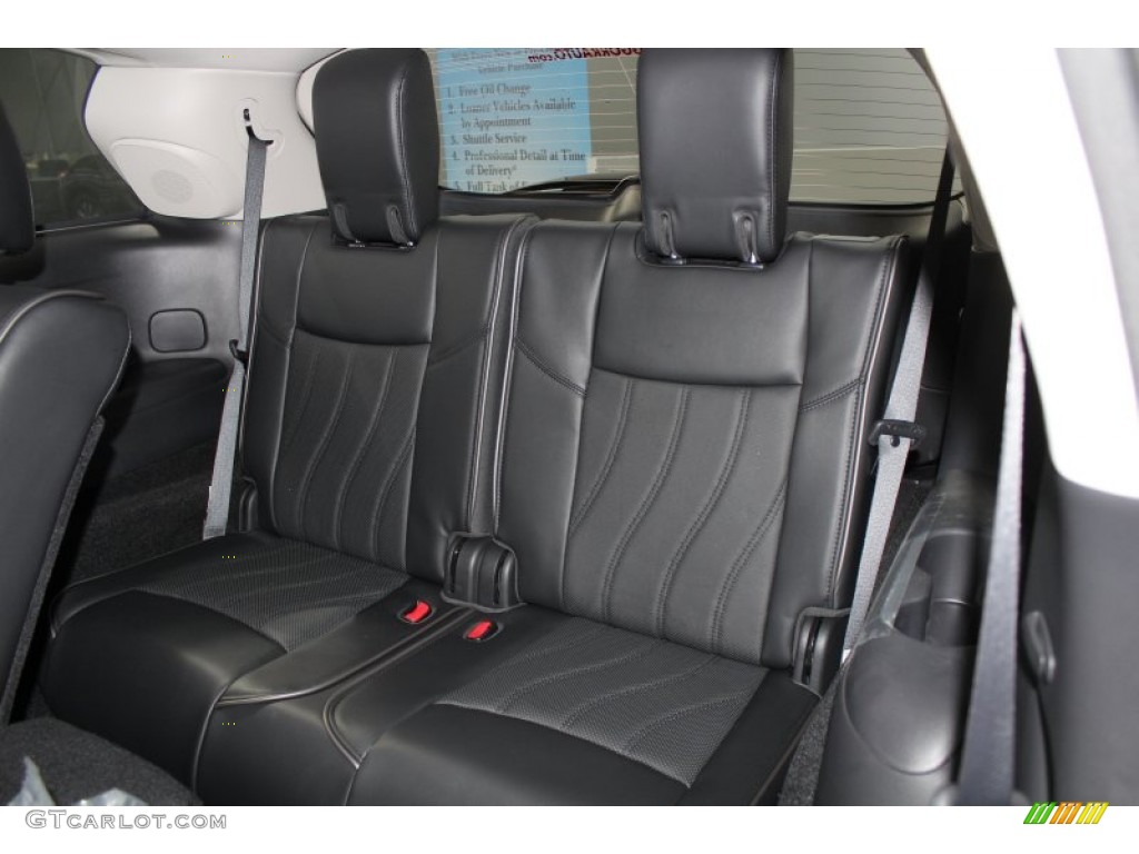 2014 Infiniti QX60 3.5 AWD Rear Seat Photo #83260442