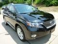 2010 Obsidian Black Lexus RX 450h AWD Hybrid  photo #3