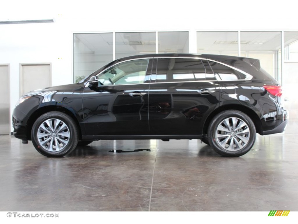 Crystal Black Pearl 2014 Acura MDX SH-AWD Technology Exterior Photo #83261027