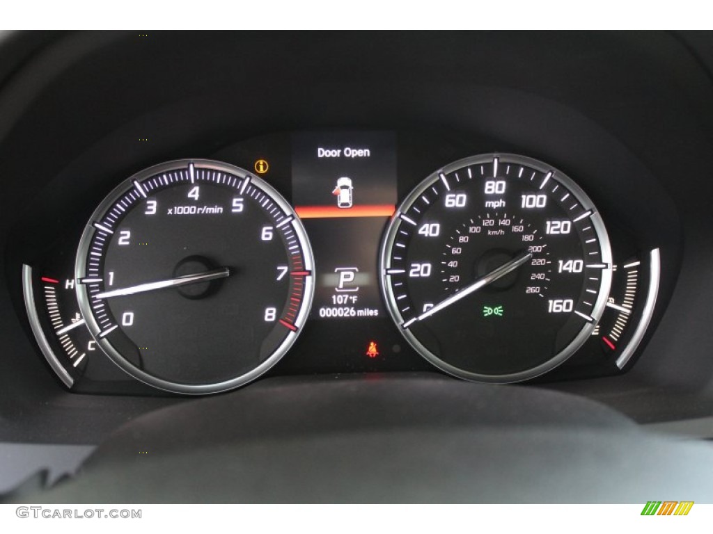 2014 Acura MDX SH-AWD Technology Gauges Photo #83261096