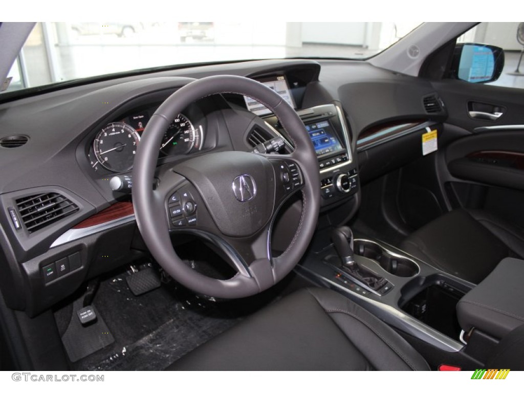 Ebony Interior 2014 Acura MDX Technology Photo #83261339