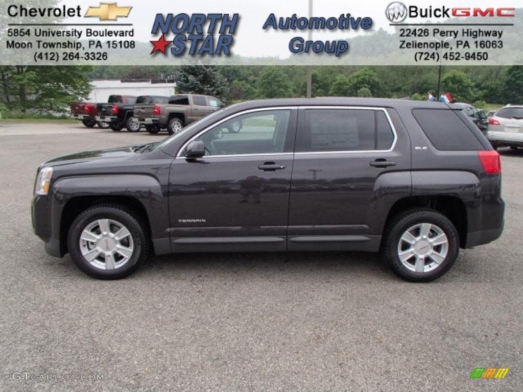 2013 Terrain SLE AWD - Iridium Metallic / Jet Black photo #1