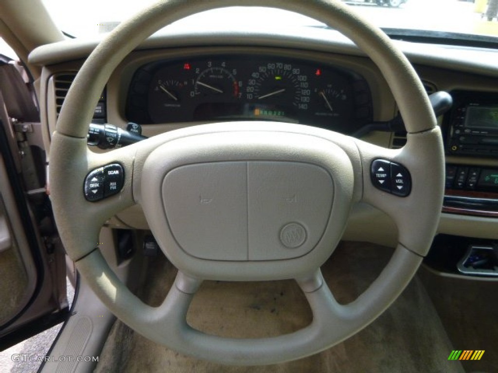 1998 Buick Park Avenue Standard Park Avenue Model Taupe Steering Wheel Photo #83262152