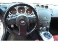 Burnt Orange Leather 2006 Nissan 350Z Grand Touring Coupe Dashboard