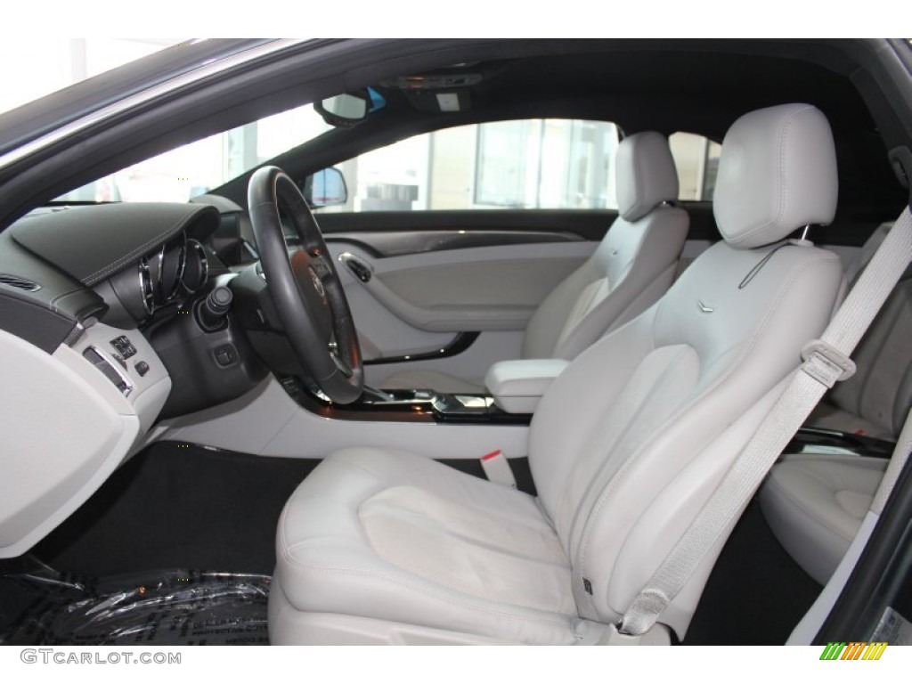 Light Titanium/Ebony Interior 2012 Cadillac CTS -V Coupe Photo #83264316