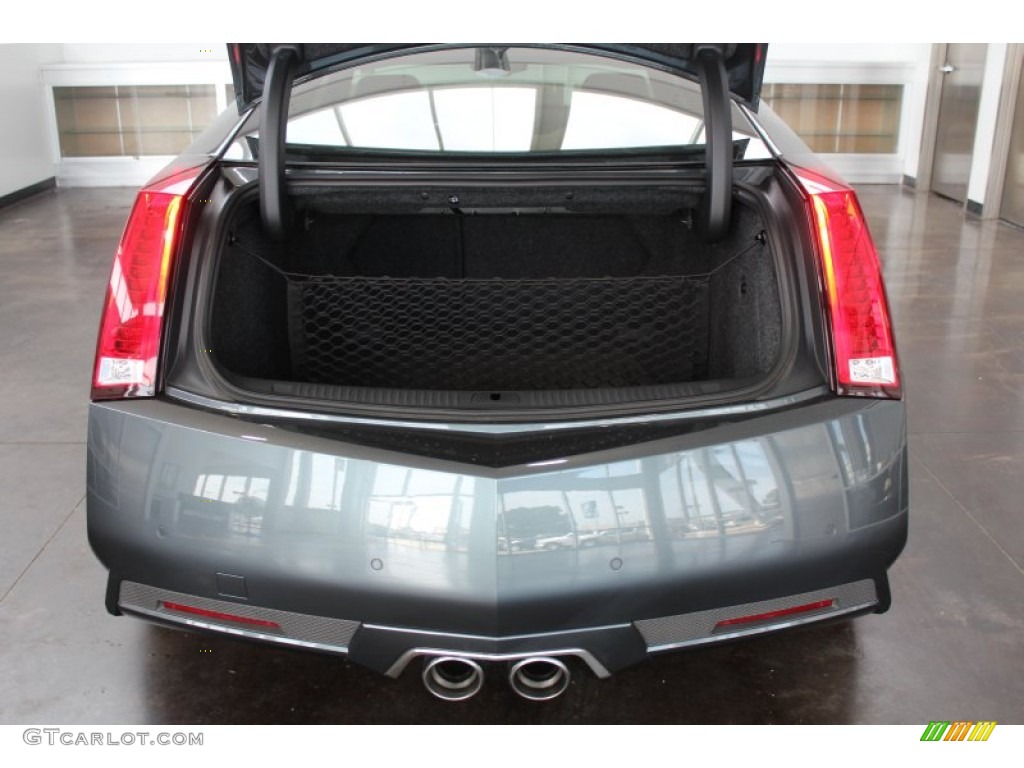 2012 CTS -V Coupe - Thunder Gray ChromaFlair / Light Titanium/Ebony photo #24