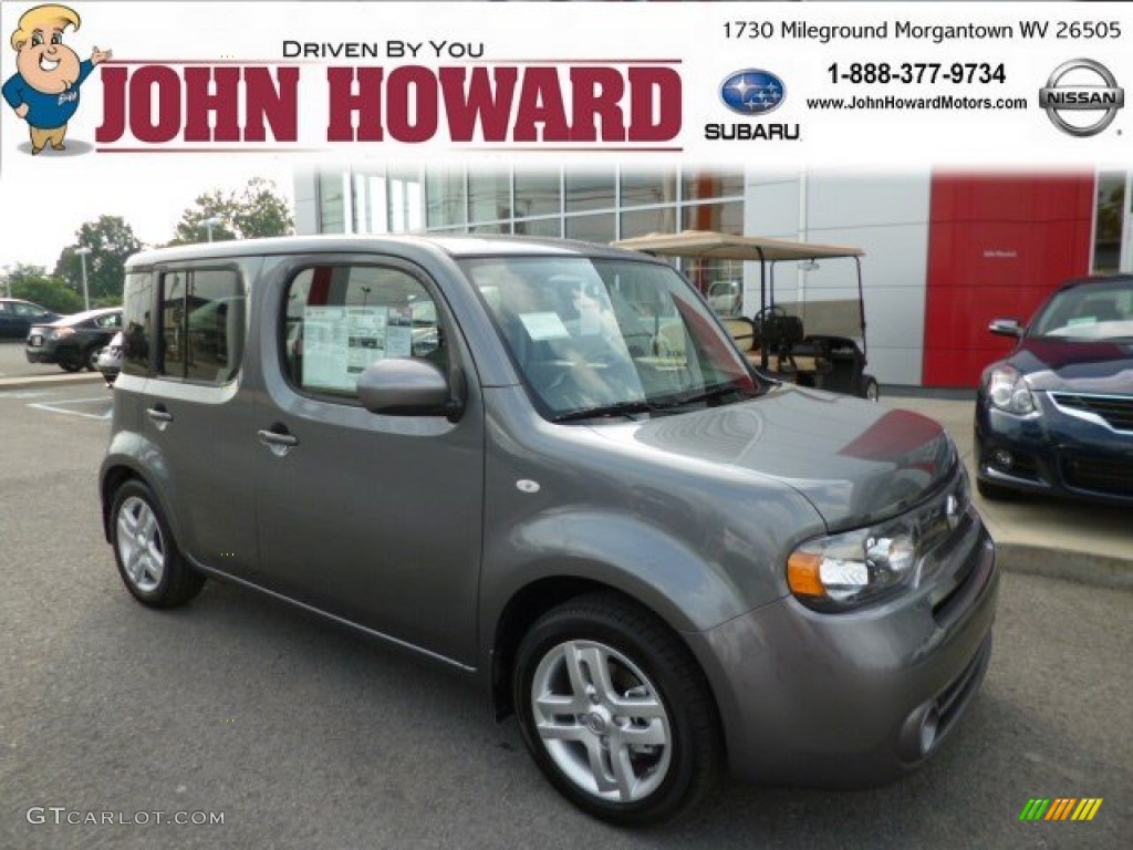 Gun Metallic Nissan Cube