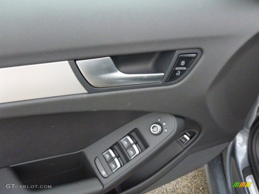 2014 A4 2.0T quattro Sedan - Monsoon Grey Metallic / Black photo #11