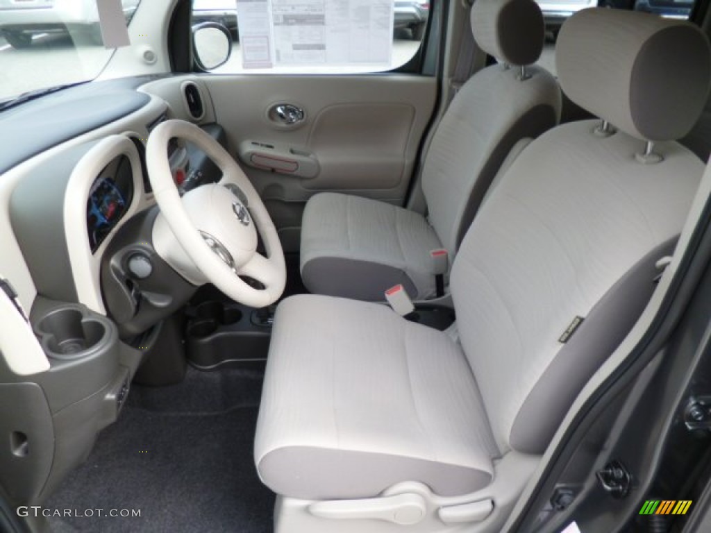 Light Gray Interior 2013 Nissan Cube 1.8 SL Photo #83265074