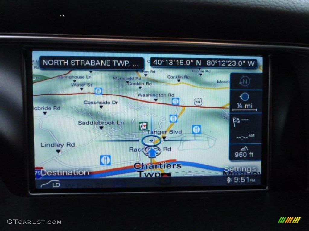 2014 Audi A4 2.0T quattro Sedan Navigation Photo #83265078