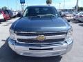 2013 Blue Granite Metallic Chevrolet Silverado 1500 LT Extended Cab  photo #2