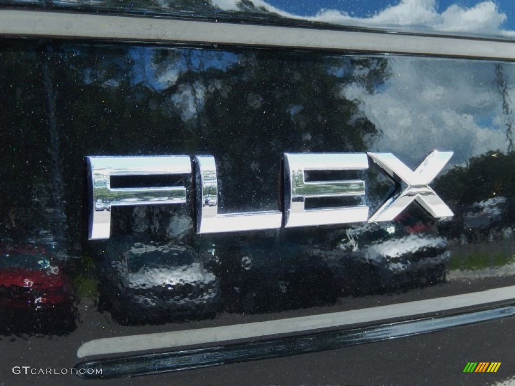 2012 Flex SEL - Tuxedo Black Metallic / Charcoal Black photo #8