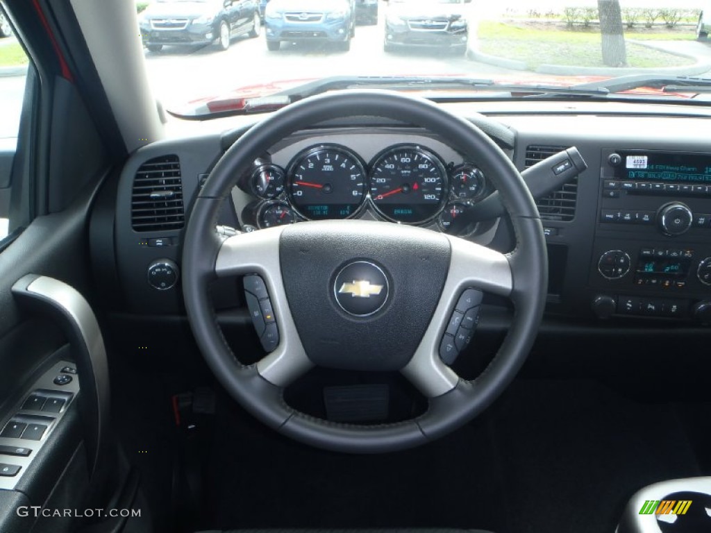 2013 Silverado 1500 LT Crew Cab - Victory Red / Ebony photo #12