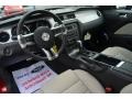 Medium Stone 2014 Ford Mustang V6 Premium Coupe Interior Color