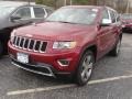 2014 Deep Cherry Red Crystal Pearl Jeep Grand Cherokee Limited 4x4  photo #1