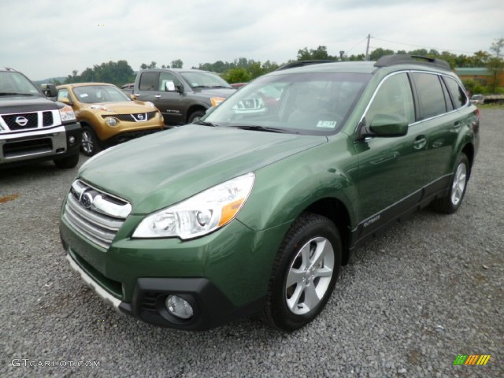 Cypress Green Pearl 2014 Subaru Outback 3.6R Limited Exterior Photo #83269401