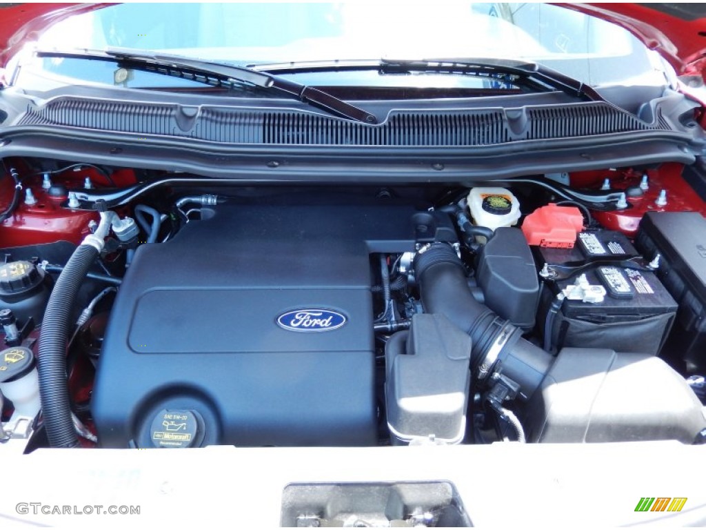 2014 Ford Explorer FWD 3.5 Liter DOHC 24-Valve Ti-VCT V6 Engine Photo #83269525