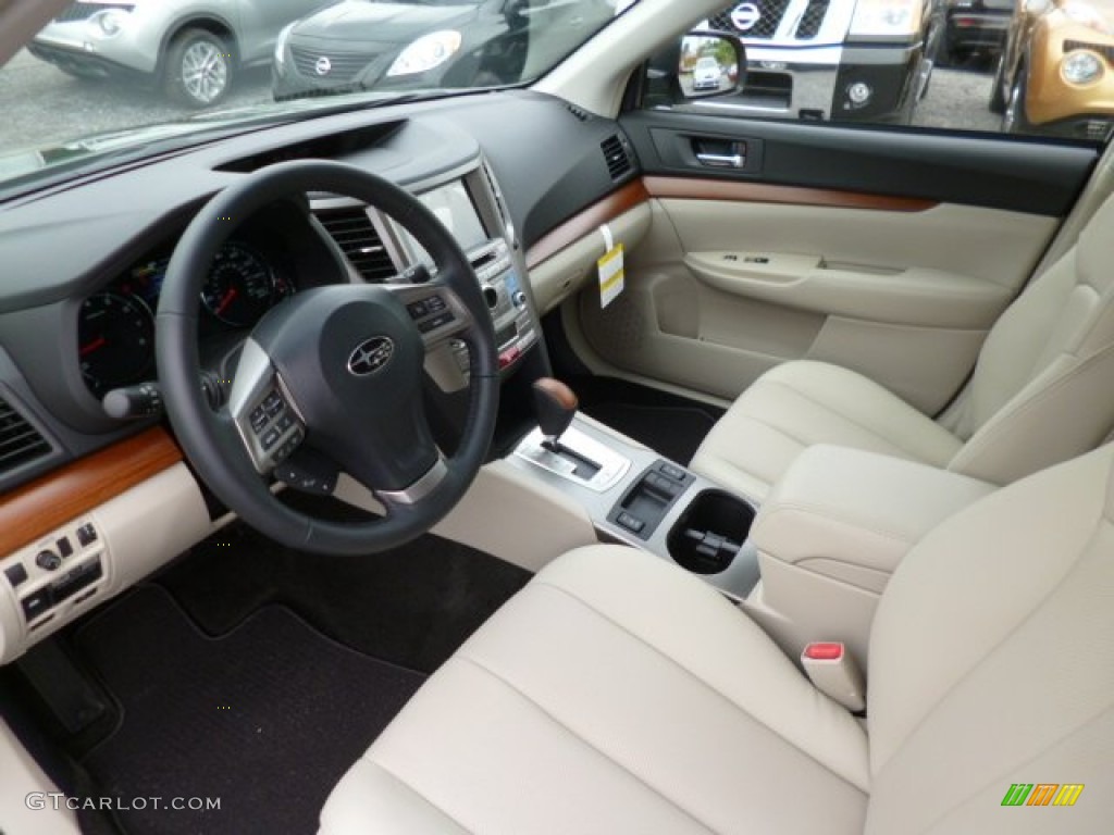 Ivory Interior 2014 Subaru Outback 3.6R Limited Photo #83269641