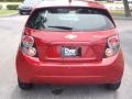 2013 Crystal Red Tintcoat Chevrolet Sonic LT Hatch  photo #3