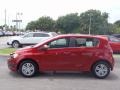 2013 Crystal Red Tintcoat Chevrolet Sonic LT Hatch  photo #4