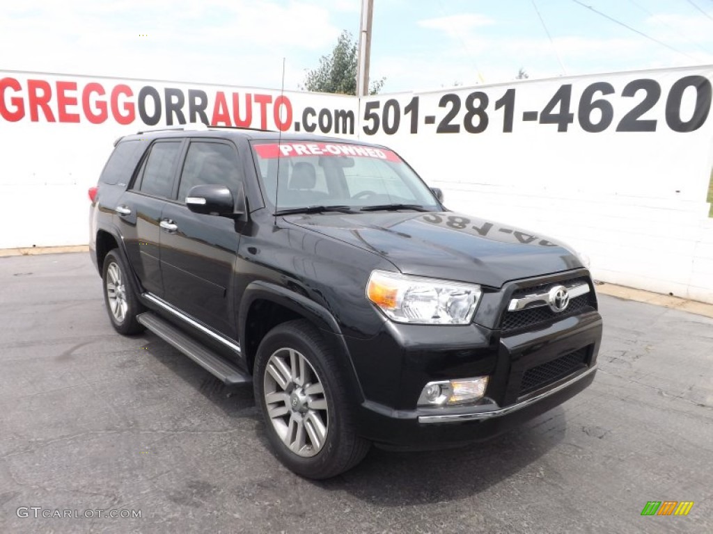 2011 4Runner Limited 4x4 - Black / Black Leather photo #1