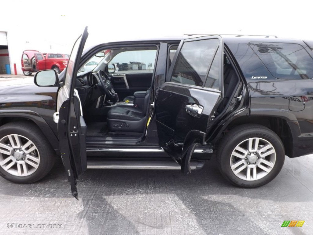 2011 4Runner Limited 4x4 - Black / Black Leather photo #5