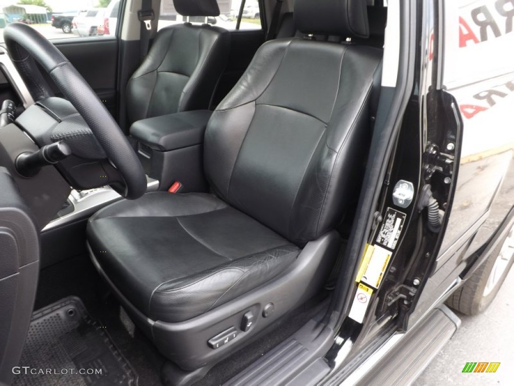 2011 4Runner Limited 4x4 - Black / Black Leather photo #15