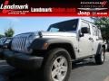 Bright Silver Metallic 2009 Jeep Wrangler Unlimited X
