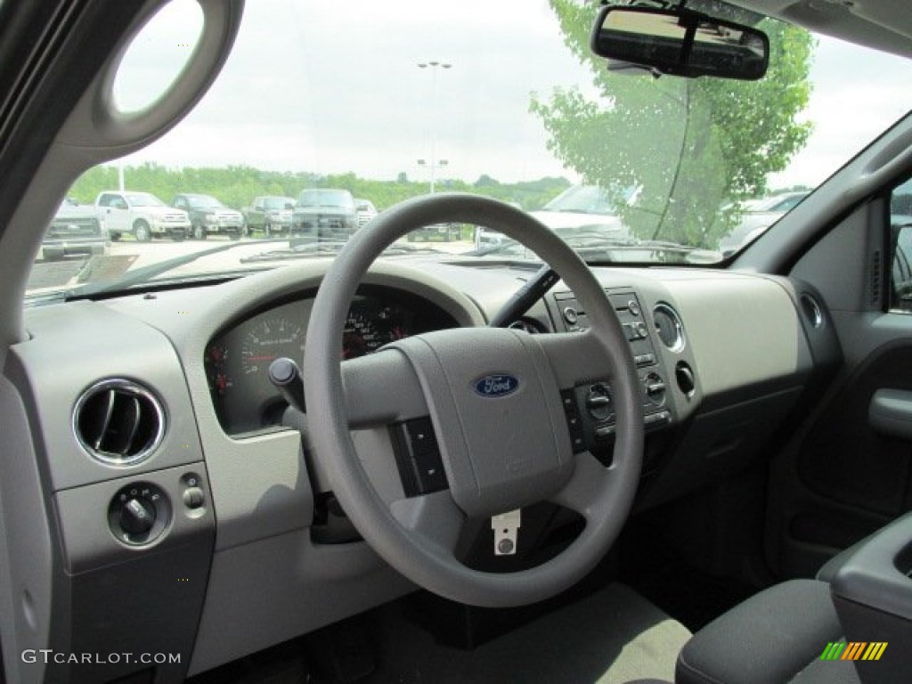 2006 F150 XLT SuperCab 4x4 - Black / Medium/Dark Flint photo #16