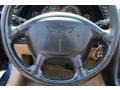 Light Oak 2001 Chevrolet Corvette Convertible Steering Wheel