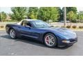 2001 Navy Blue Metallic Chevrolet Corvette Convertible  photo #21