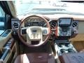 2013 Ford F350 Super Duty King Ranch Chaparral Leather/Adobe Trim Interior Dashboard Photo