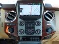 2013 Ford F350 Super Duty King Ranch Chaparral Leather/Adobe Trim Interior Controls Photo