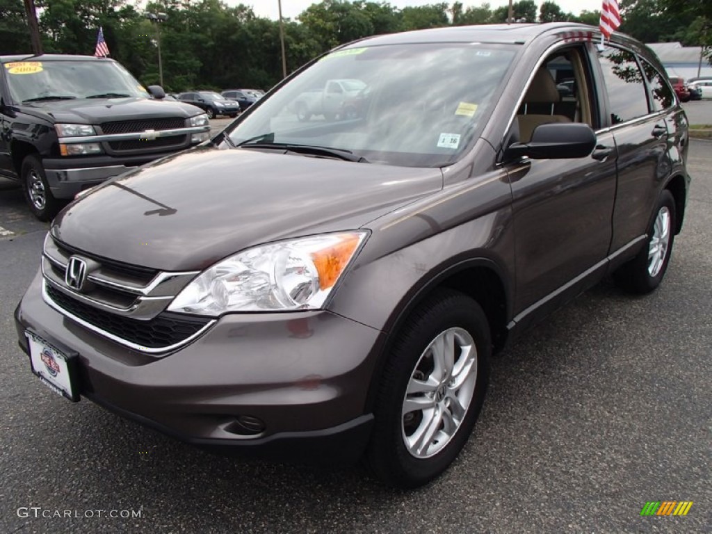 2011 CR-V EX 4WD - Urban Titanium Metallic / Ivory photo #1