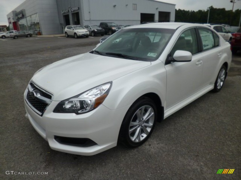 Satin White Pearl 2014 Subaru Legacy 2.5i Premium Exterior Photo #83272026