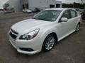 Satin White Pearl 2014 Subaru Legacy 2.5i Premium Exterior