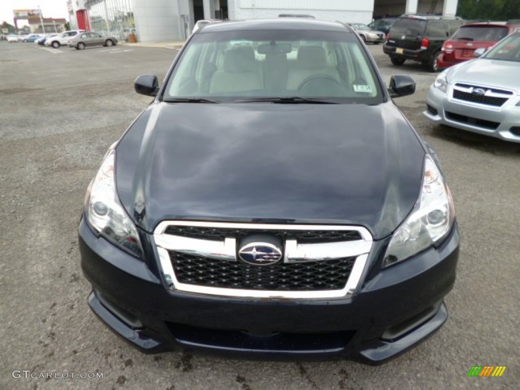 2014 Legacy 2.5i Premium - Deep Indigo Pearl / Ivory photo #2