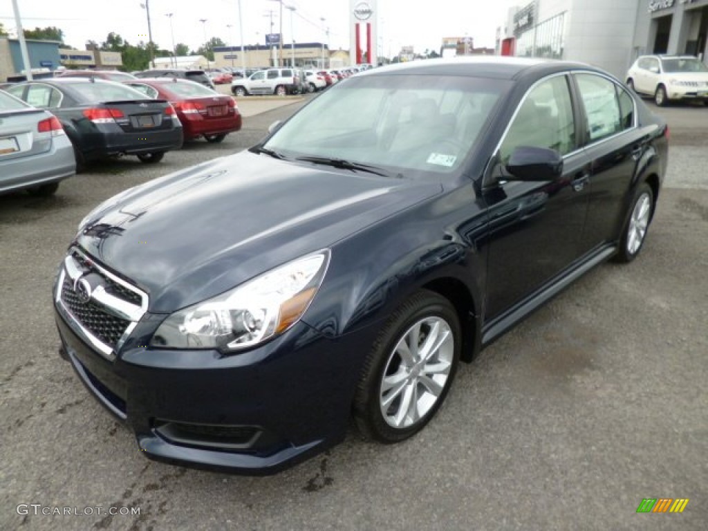 2014 Legacy 2.5i Premium - Deep Indigo Pearl / Ivory photo #3