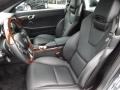 2013 Mercedes-Benz SLK Black Interior Front Seat Photo