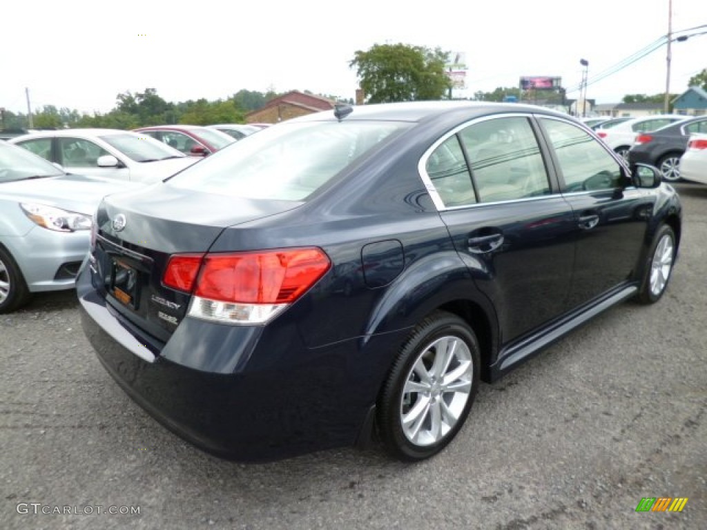 2014 Legacy 2.5i Premium - Deep Indigo Pearl / Ivory photo #7
