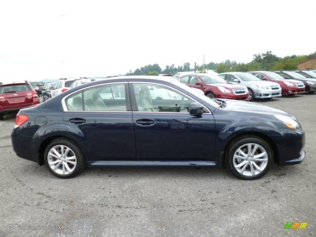 2014 Legacy 2.5i Premium - Deep Indigo Pearl / Ivory photo #8
