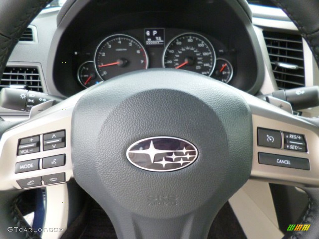 2014 Legacy 2.5i Premium - Deep Indigo Pearl / Ivory photo #18