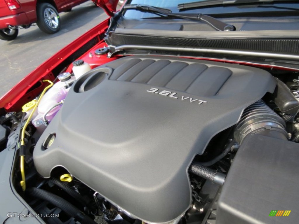 2013 Avenger SE V6 - Redline 2-Coat Pearl / Black photo #8