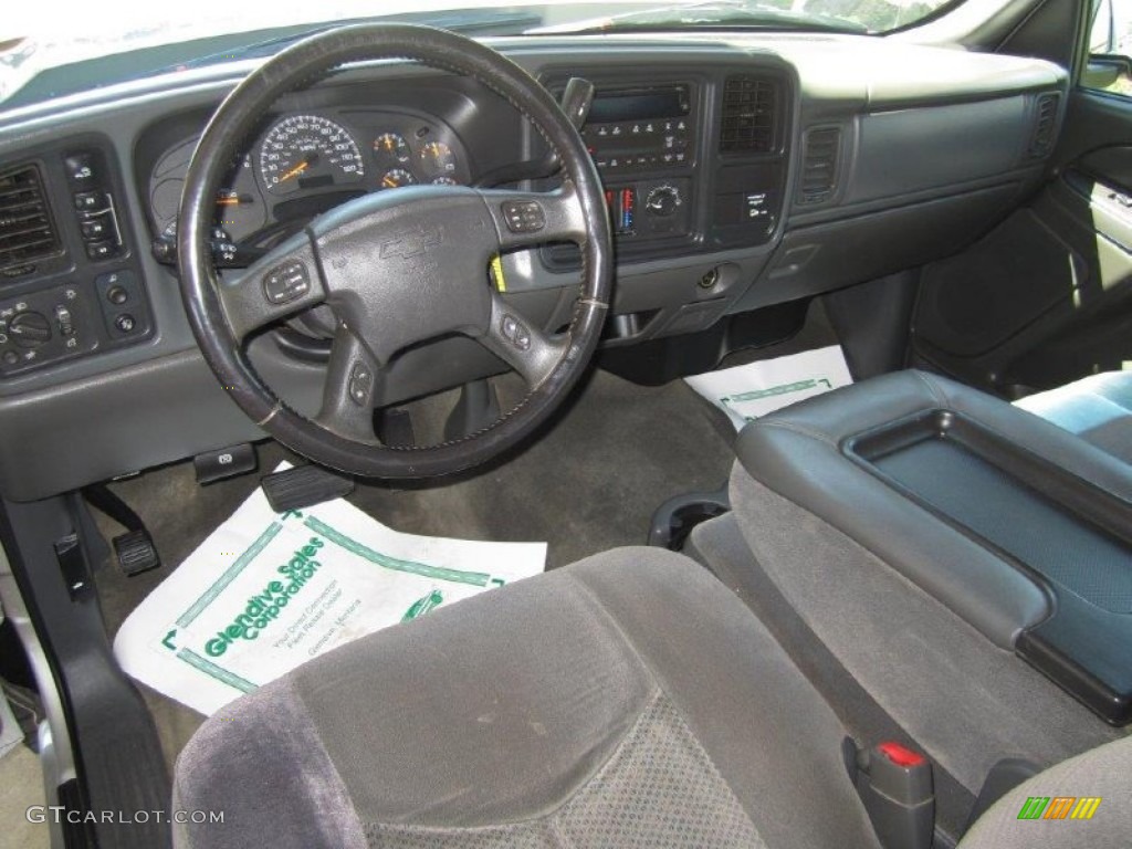 2006 Silverado 2500HD LT Extended Cab 4x4 - Silver Birch Metallic / Dark Charcoal photo #9