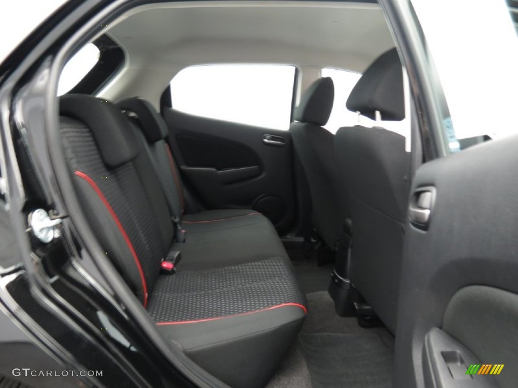 2012 Mazda MAZDA2 Touring Rear Seat Photo #83273415