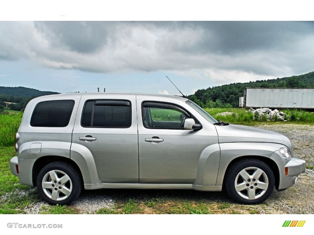 2010 HHR LT - Silver Ice Metallic / Gray photo #6