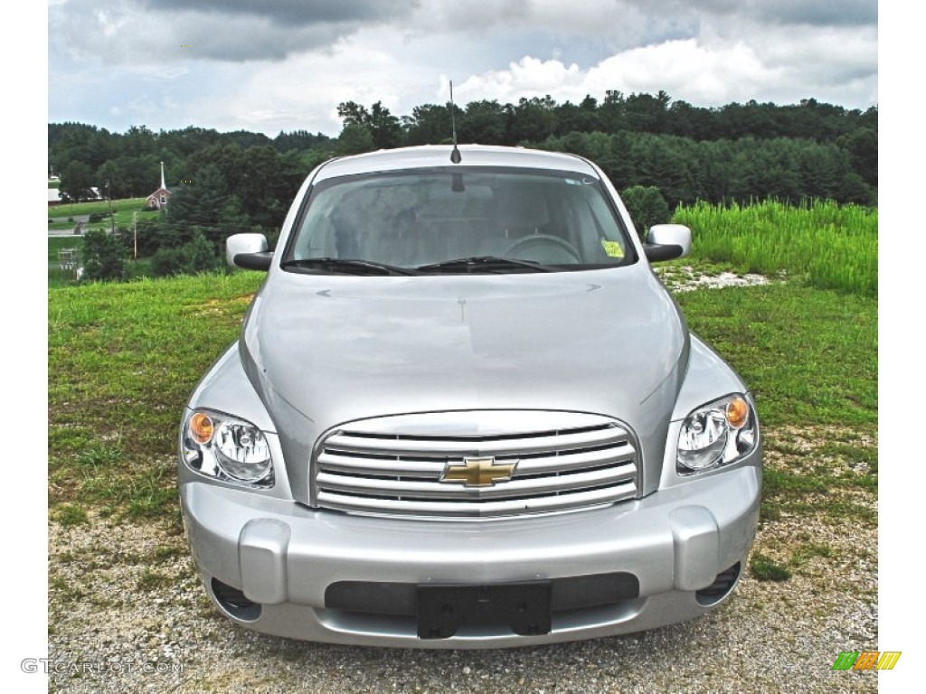 2010 HHR LT - Silver Ice Metallic / Gray photo #7