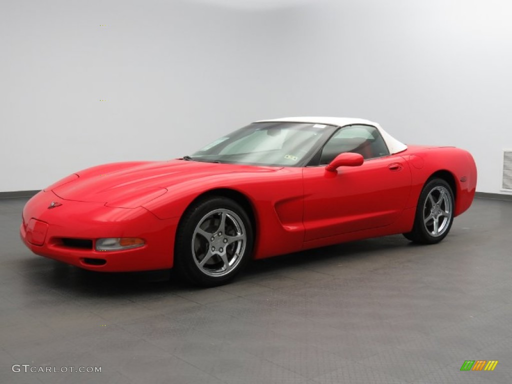 Torch Red 2001 Chevrolet Corvette Convertible Exterior Photo #83273753