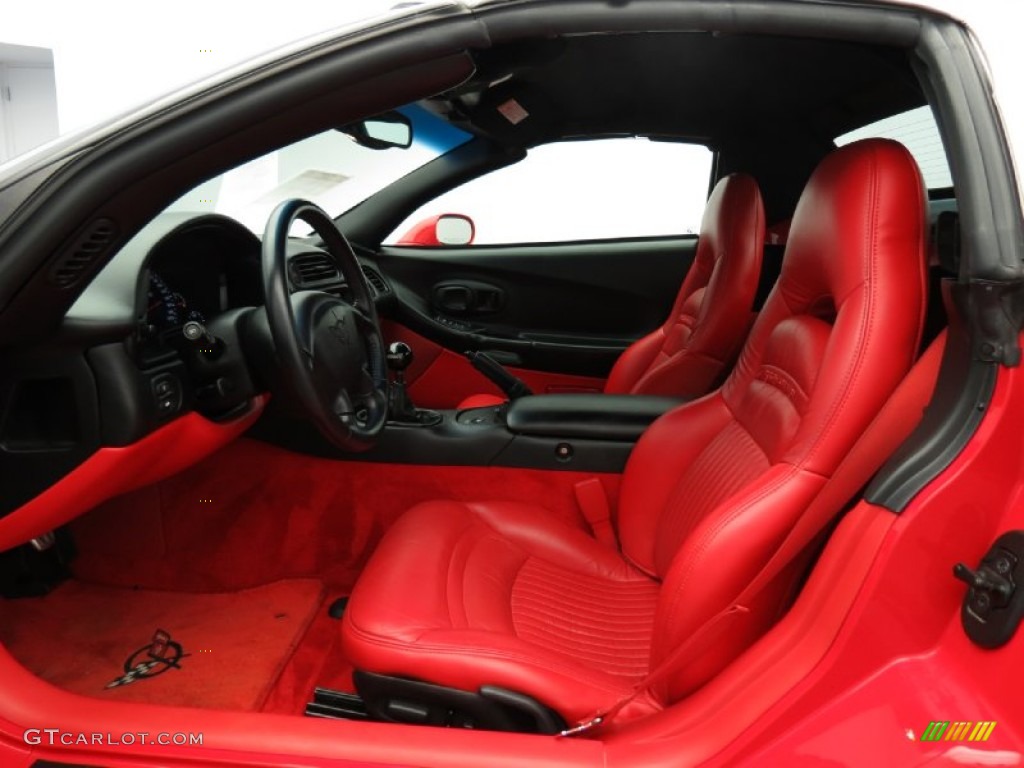 2001 Chevrolet Corvette Convertible Front Seat Photo #83273799